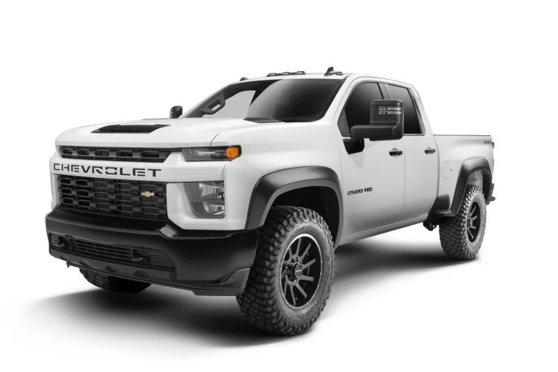 Husky Liners 20-25 Chevrolet Silverado 2500 HD Extend-A-Fender Flares 4pc - Blk - Main Product View