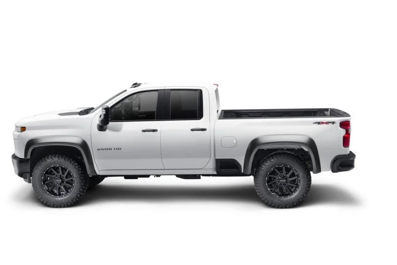 Husky Liners 20-25 Chevrolet Silverado 2500 HD Extend-A-Fender Flares 4pc - Blk - Back View