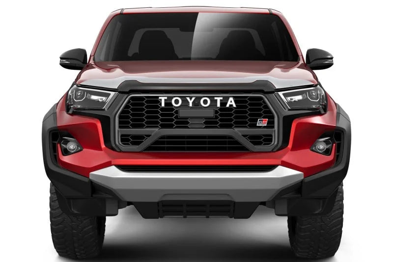 Husky Liners 20-26 Toyota Hilux Aeroskin Hood Protector - Chrome - Main Product View