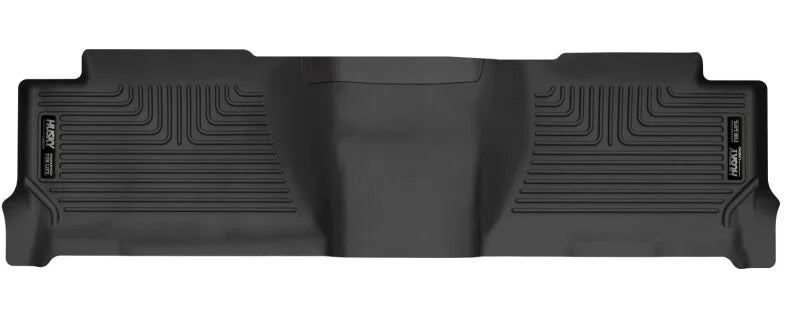 Husky Liners 2004-2006 Chevrolet Silverado 1500 Crew Cab Pickup WeatherBeater Rear Floor Mat (Black) - Main Product View