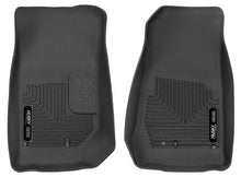 Load image into Gallery viewer, Husky Liners 2007-2014 Jeep Wrangler (2Dr/4Dr Unlimited) X-Act Contour Black Front Floor Liners - Main Product View