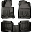 Load image into Gallery viewer, Husky Liners 2011 Hyundai Elantra WeatherBeater Combo Black Floor Liners - Main Product View