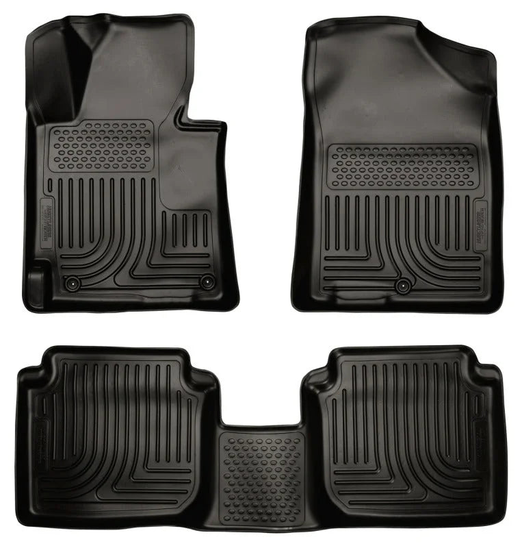 Husky Liners 2011 Hyundai Elantra WeatherBeater Combo Black Floor Liners - Main Product View