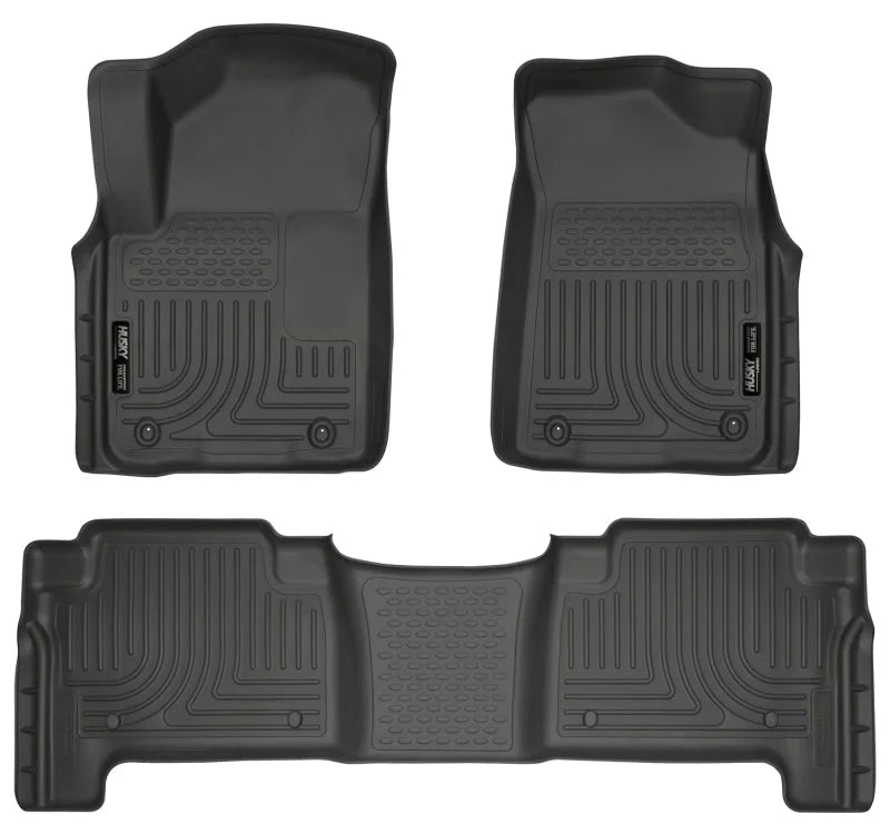 Husky Liners 2011 Infiniti QX56 WeatherBeater Combo Black Floor Liners - Main Product View