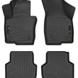 Load image into Gallery viewer, Husky Liners 2011 Volkswagen Jetta (Sedan) WeatherBeater Combo Black Floor Liners - Main Product View