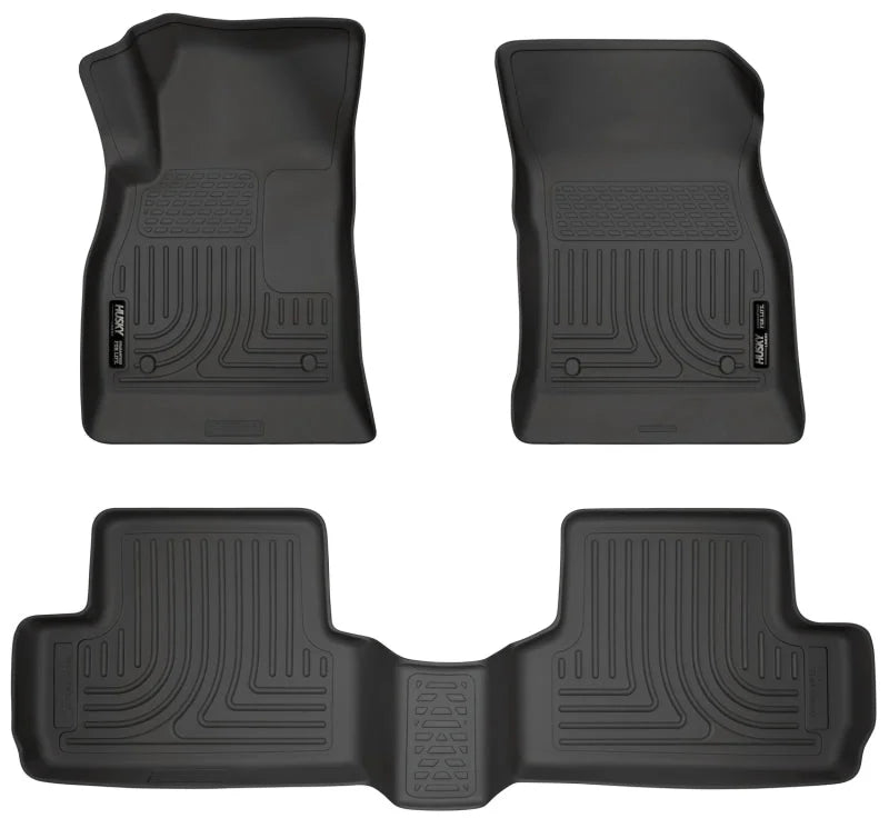 Husky Liners 2012 Buick Verano WeatherBeater Combo Black Floor Liners - Main Product View