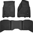 Load image into Gallery viewer, Husky Liners 2012 Dodge Ram 1500/2500 Crew Cab WeatherBeater Combo Black Floor Liners - Main Product View