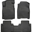 Load image into Gallery viewer, Husky Liners 2012 Honda CR-V WeatherBeater Combo Black Floor Liners - Main Product View