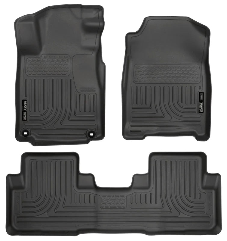 Husky Liners 2012 Honda CR-V WeatherBeater Combo Black Floor Liners - Main Product View