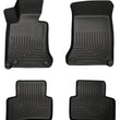 Load image into Gallery viewer, Husky Liners 2012 Mercedes C-Class WeatherBeater Combo Black Floor Liners - Main Product View