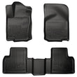 Load image into Gallery viewer, Husky Liners 2012 Mercedes ML350 WeatherBeater Combo Black Floor Liners - Main Product View