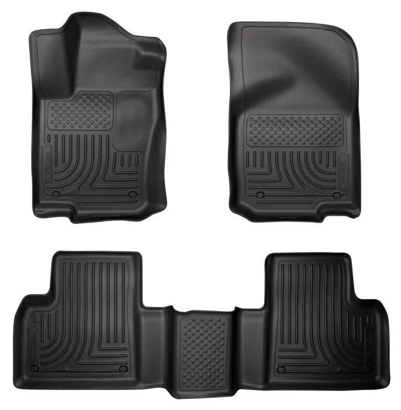 Husky Liners 2012 Mercedes ML350 WeatherBeater Combo Black Floor Liners - Main Product View