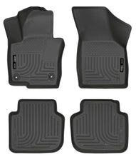 Load image into Gallery viewer, Husky Liners 2012 Volkswagen Passat WeatherBeater Combo Black Floor Liners - Main Product View