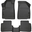 Load image into Gallery viewer, Husky Liners 2013 Dodge Dart WeatherBeater Black Front &amp; 2nd Seat Floor Liners - Main Product View