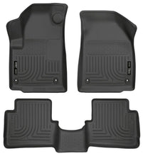 Load image into Gallery viewer, Husky Liners 2013 Dodge Dart WeatherBeater Black Front &amp; 2nd Seat Floor Liners - Main Product View