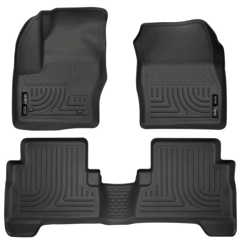 Husky Liners 2013 Ford Escape WeatherBeater Combo Black Floor Liners - Main Product View