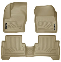 Load image into Gallery viewer, Husky Liners 2013 Ford Escape WeatherBeater Combo Tan Floor Liners - Main Product View