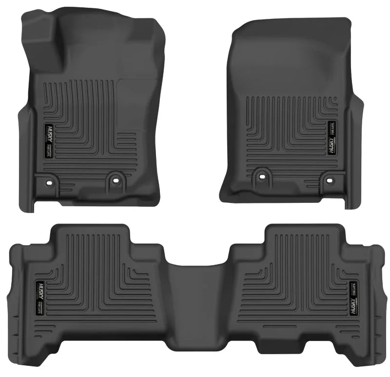 Husky Liners 2013 Toyota 4Runner WeatherBeater Black Front & 2nd Seat Floor Liners - Main Product View