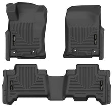 Load image into Gallery viewer, Husky Liners 2013 Toyota 4Runner WeatherBeater Black Front &amp; 2nd Seat Floor Liners - Main Product View