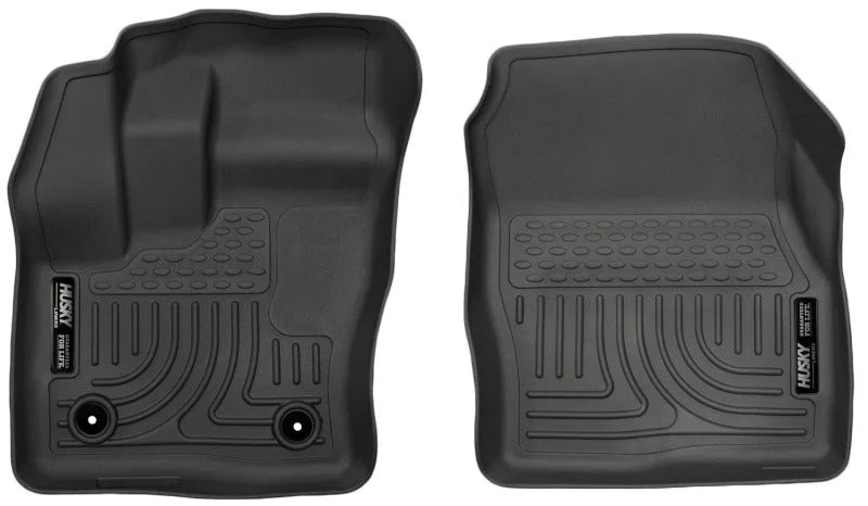 Husky Liners 2014-2015 Ford Transit Connect WeatherBeater Front Black Floor Liners - Main Product View