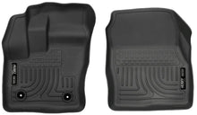 Load image into Gallery viewer, Husky Liners 2014-2015 Ford Transit Connect WeatherBeater Front Black Floor Liners - Main Product View