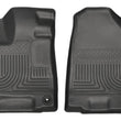 Load image into Gallery viewer, Husky Liners 2014 Acura MDX All Models Weatherbeater Black Front Floor Liners - Main Product View