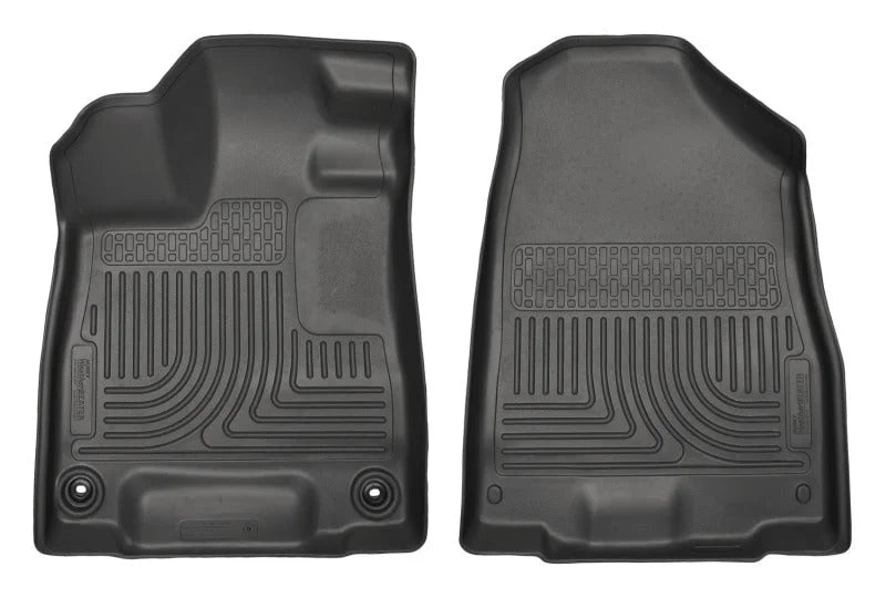 Husky Liners 2014 Acura MDX All Models Weatherbeater Black Front Floor Liners - Main Product View