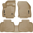 Load image into Gallery viewer, Husky Liners 2015 Ford Edge WeatherBeater Front &amp; 2nd Row Combo Tan Floor Liners - Main Product View