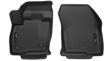 Load image into Gallery viewer, Husky Liners 2015+ Ford Edge X-Act Contour Black Front Floor Liners - Main Product View