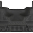 Load image into Gallery viewer, Husky Liners 2015 Ford Expedition/Lincoln Navigator WeatherBeater 2nd Row Black Floor Liner - Main Product View