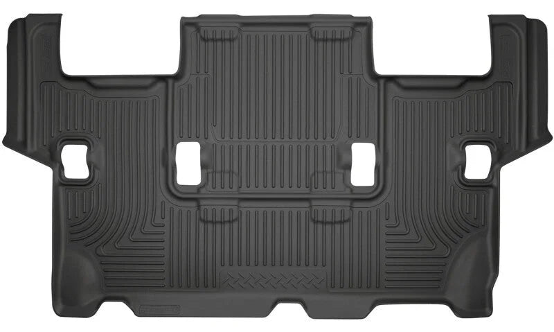 Husky Liners 2015 Ford Expedition/Lincoln Navigator WeatherBeater 3rd Row Black Floor Liner - Main Product View