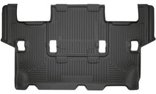 Load image into Gallery viewer, Husky Liners 2015 Ford Expedition/Lincoln Navigator WeatherBeater 3rd Row Black Floor Liner - Main Product View