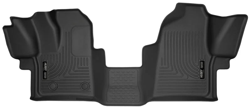 Husky Liners 2015 Ford Transit-150/Transit-250/Transit-350 X-Act Contour Black Front Row Liner - Main Product View