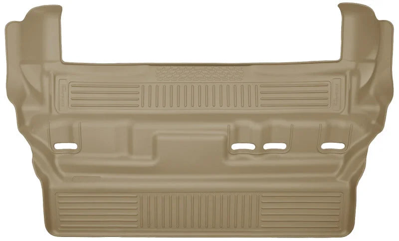 Husky Liners 2015 GM Escalade/Tahoe/Yukon WeatherBeater Tan 3rd Seat (Bench 2nd) Floor Liner - Main Product View