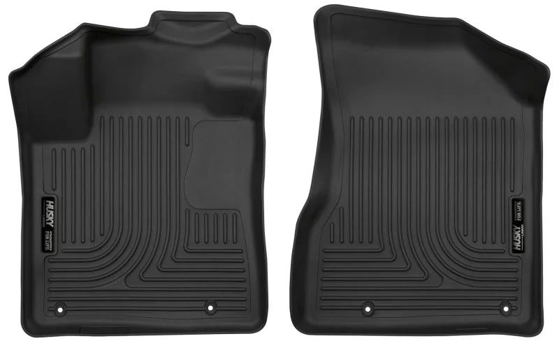Husky Liners 2015 Nissan Murano Weatherbeater Black Front Floor Liners - Main Product View