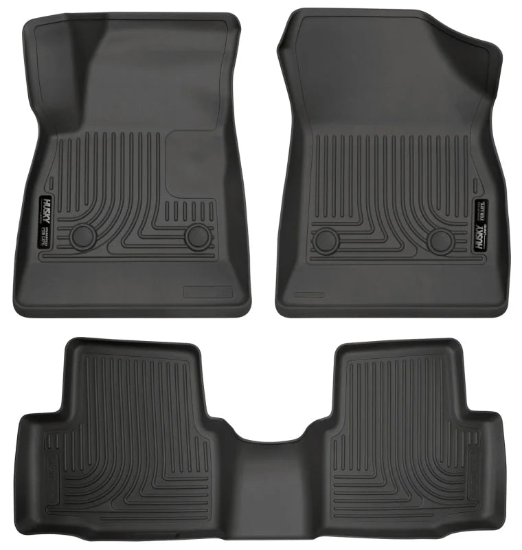 Husky Liners 2016-2017 Chevrolet Cruze WeatherBeater Combo Floor Liners - Black - Main Product View