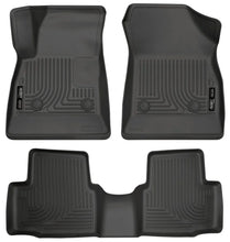 Load image into Gallery viewer, Husky Liners 2016-2017 Chevrolet Cruze WeatherBeater Combo Floor Liners - Black - Main Product View