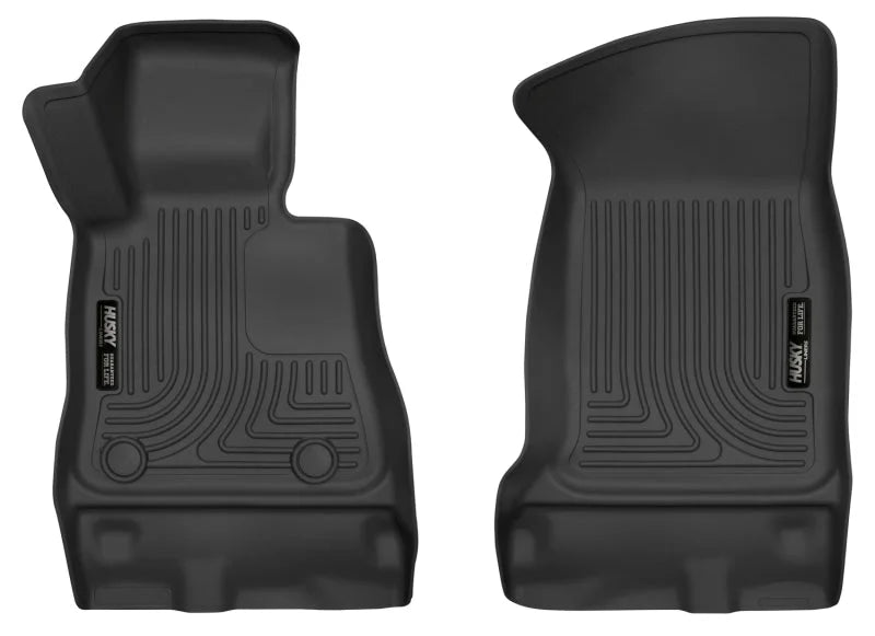 Husky Liners 2016+ Chevrolet Camaro X-Act Contour Black Front Floor Liners - Main Product View