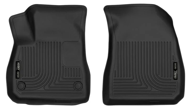 Husky Liners 2016+ Chevrolet Malibu X-Act Contour Black Front Floor Liners - Main Product View