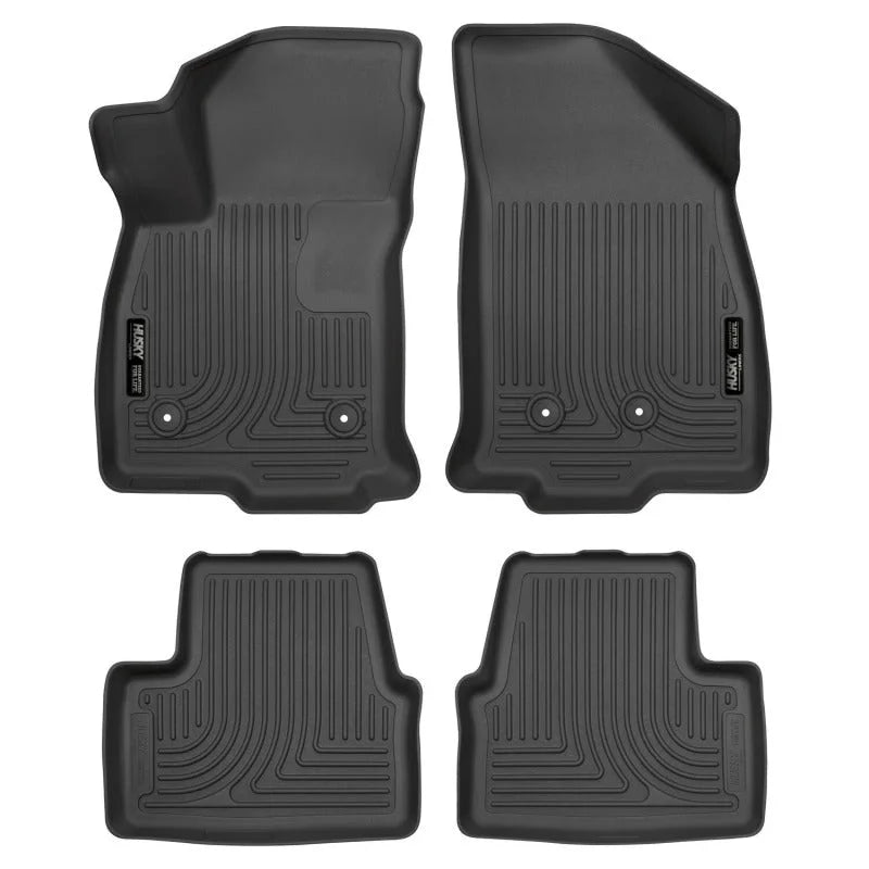Husky Liners 2016 Chevrolet Volt WeatherBeater Combo Black Floor Liners - Main Product View