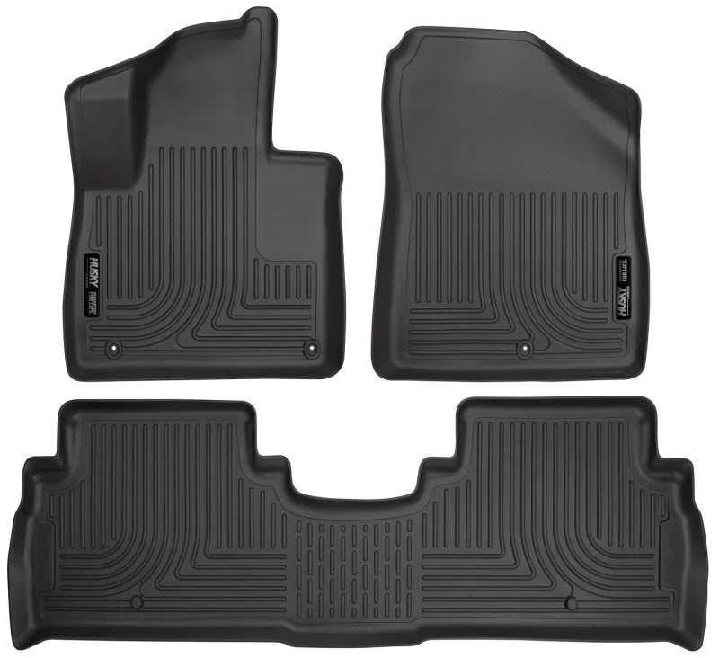 Husky Liners 2016 Kia Sorento WeatherBeater Combo Black Floor Liners - Main Product View