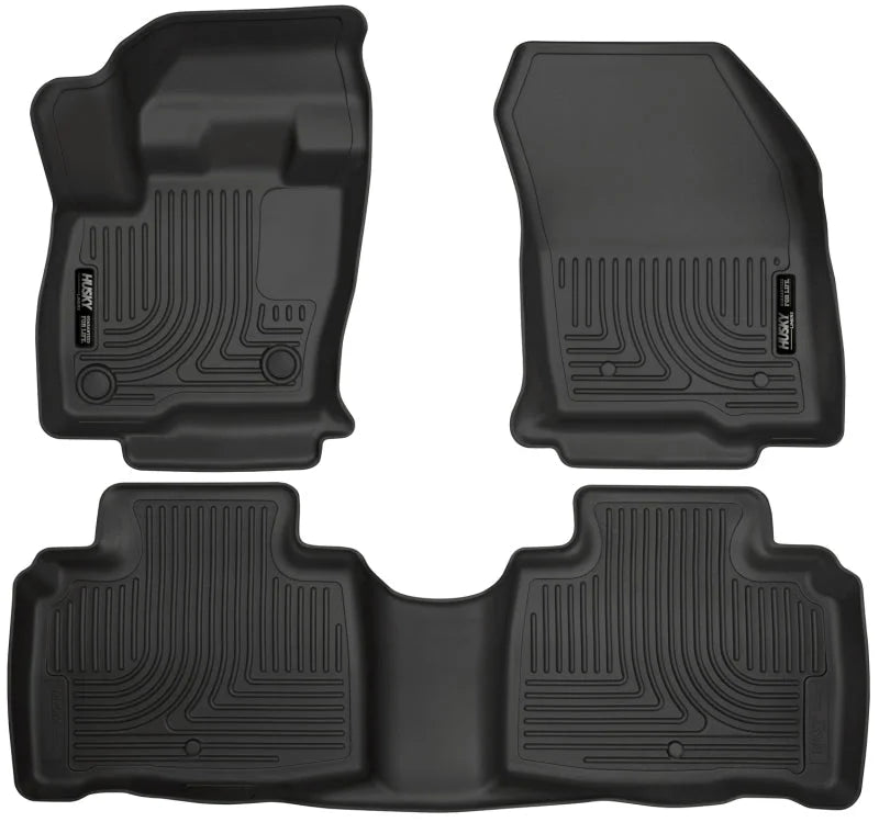 Husky Liners 2016 Lincoln MKX WeatherBeater Combo Black Floor Liners - Main Product View