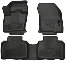 Load image into Gallery viewer, Husky Liners 2016 Lincoln MKX WeatherBeater Combo Black Floor Liners - Main Product View