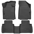 Load image into Gallery viewer, Husky Liners 2016 Nissan Maxima WeatherBeater Front and Second Row Black Floor Liners - Main Product View