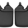 Load image into Gallery viewer, Husky Liners 2016 Toyota Tacoma w/ OE Fender Flares Custom Molded Rear Mud Guards - Black - Main Product View