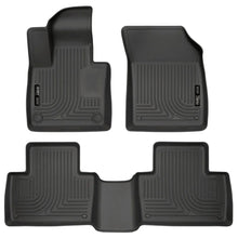 Load image into Gallery viewer, Husky Liners 2016 Volvo XC90 Weatherbeater Front and Rear Black Floor Liners - Main Product View
