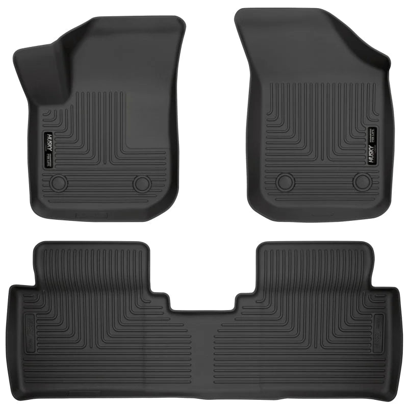 Husky Liners 2017 Buick Envision Weatherbeater Black Front & 2nd Seat Floor Liners - Main Product View