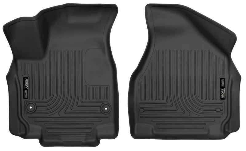 Husky Liners 2017 Chrysler Pacifica WeatherBeater Front Row Black Floor Liners - Main Product View