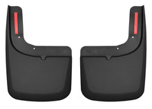 Load image into Gallery viewer, Husky Liners 2017 Ford F-250 / F-350 Super Duty Black Front Mud Guards (w/Flares) - Main Product View