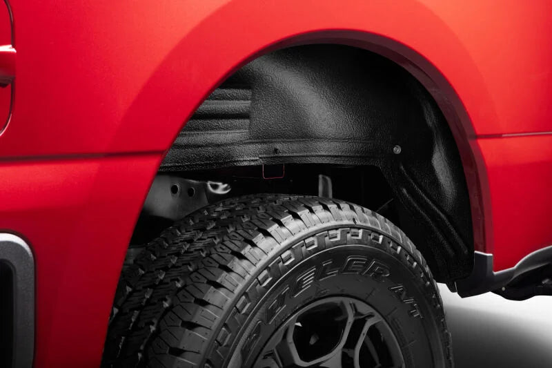 Husky Liners 2017 Ford F-250 Super Duty / 2017 Ford F-350 Super Duty Black Rear Wheel Well Guards - Back View